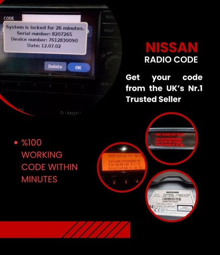 Nissan radio code - radio,