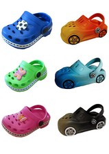 Kinder Hausschuhe EVA Clogs Gartenschuhe Badeschuhe Freizeit neu Strand Gr.21-35