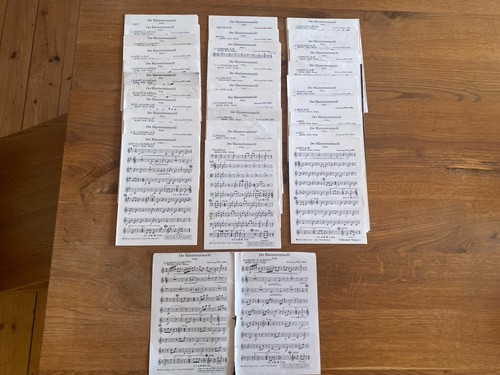 Notenset amboß polka - notenset:, &