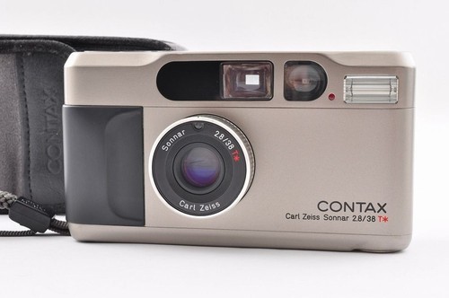 Contax titanium silver - t2,