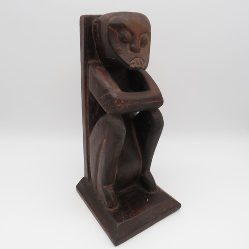 Alte afrikanische holzfigur - alte,