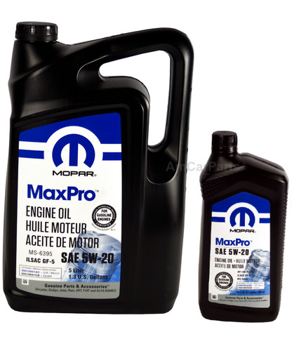 Mopar maxpro motoröl - mopar, 5w-20