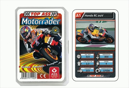 Top ass quartett - ass, motorräder