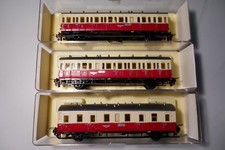 Trix International 2x 3355 /3356 3-teil. Privatbahnwagen-Set neuwertig / in OVP