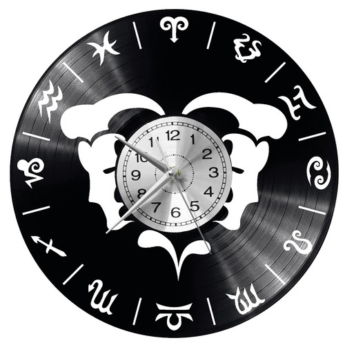 Sternzeichen zwillinge wanduhr - sternzeichen,