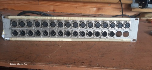 Rack 32x xlr patchbay - 32x,