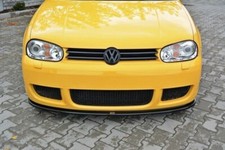 Cup Spoilerlippe Front Ansatz passend für VW GOLF 4 R32 schwarz Hochglanz