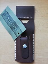 Mil-Tec Schweiz Bajonettschuh  M 57 Leder Army Messerscheide Neuwertig