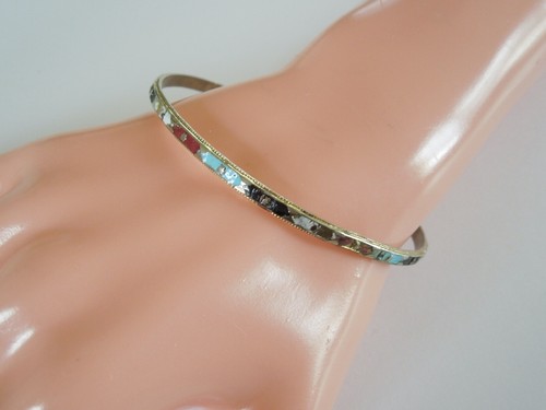 Vintage armreif bunt - vintage,