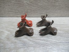 Playmobil Zubehör | 4x Sattel für Pferde