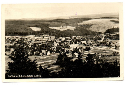 Ansichtskarte schmiedefeld - ansichtskarte,