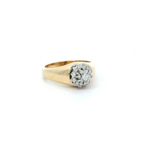 Damenring goldring bicolor - goldring,
