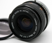 Canon FD 28mm 1:2.8 S.C. Objektiv Lens f2,8 / 28 mm Weitwinkel
