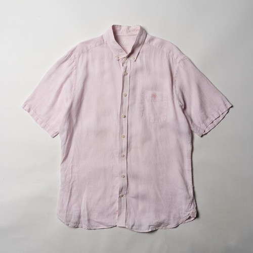 Men bogner shirt pink - linen, 40