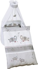roba Kinderbettgarnitur 'Jumbotwins', 4-tlg, Bettwäsche 100 x 135 cm - B-Ware 