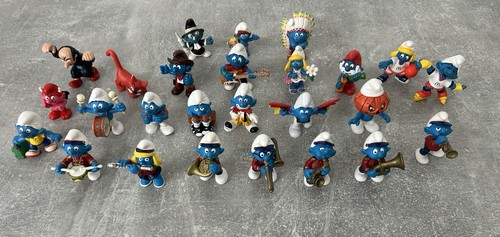 Schlümpfe figuren konvolut - schlümpfe,