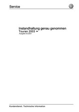 VW Touran Wartungshandbuch