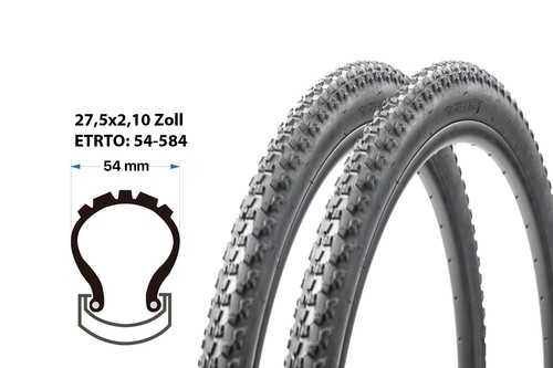 Stück zoll fahrrad - stück, 27.5