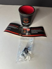 Bacardi Würfelbecher Schwarz Partyspiel Trinkspiel 2 Würfel Anleitung TOP✅