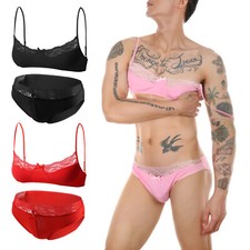 Set von Herren BH Slip Sexy