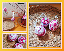 3 kleine Ostereier 4,5cm