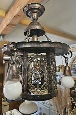 Antike Deckenleuchte Deckenlampe Jugendstil Hängelampe