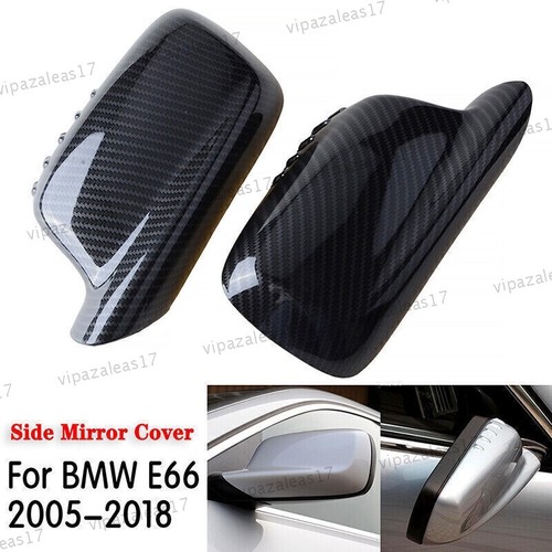 Carbon fiber spiegelkappen - 2x,