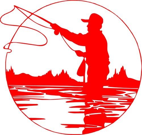 Angler aufkleber 030 sticker - angler,