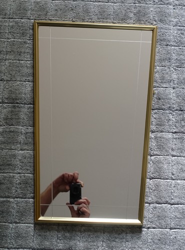 Vintage wandspiegel trapez - vintage,