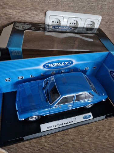 Welly peugeot 504 - peugeot, 1:18
