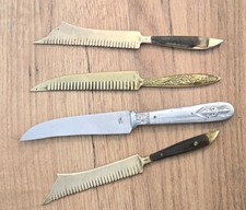 4x Konvolut Thai Messer Vintage Messing Aluminum