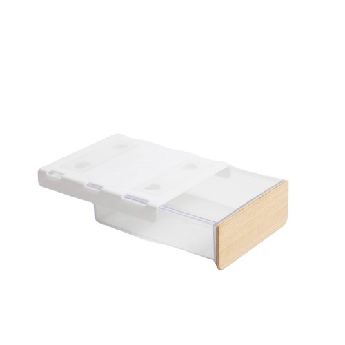 Schubladenbox mit holzfront - schubladenbox,