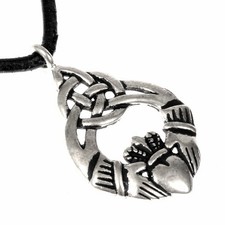 Claddagh-Anhänger, keltisch