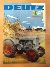 Deutz 35 PS Druck: 80 10 50  D 13/1  Prospekt Traktor brochure M4