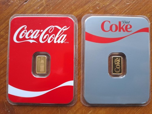Coca cola goldbarren - cola,