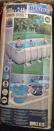Schwimm pool 2 44 - pool, 4,88×2.44