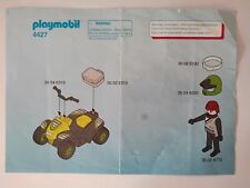 Playmobil Bauanleitung 4427 Racer Quad A6