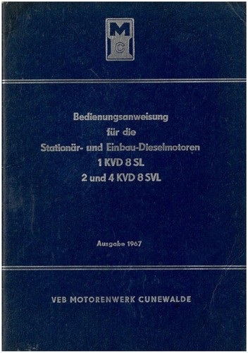 300165 bedienung motor kvd - motor,