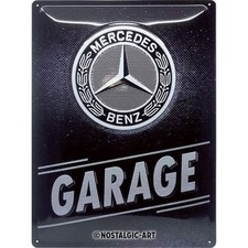 Nostalgic-Art -  Garagen Blechschild Metallschild 30x40cm - Mercedes-Benz Garage