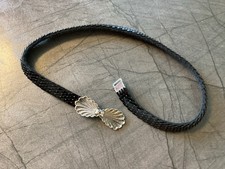 Gürtel Schuppen Metall Gummi Damen  GR 65-85 Neu 