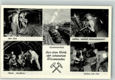 39916660 - Eisenbahn Arbeiter Abbauhammer Zeche Bergbau