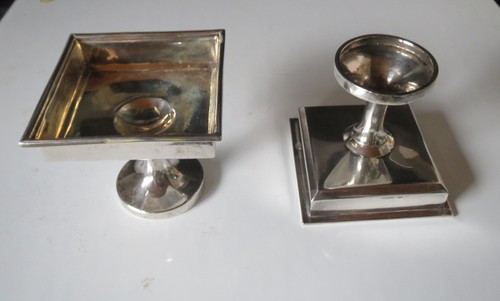 Paar art deco tafelleuchter - paar,