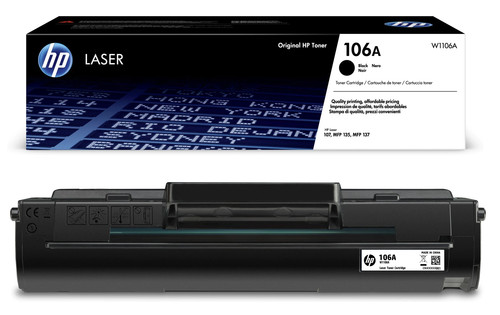 Original 106a toner schwarz - original, hp