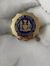 Historisches US Police Badge