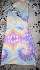 🔥Buntes Minikleid Cut Out