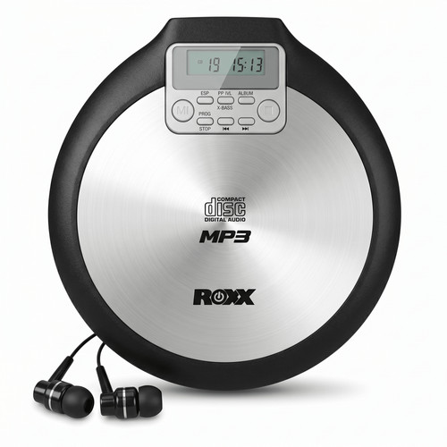 Tragbarer player mit - cd,