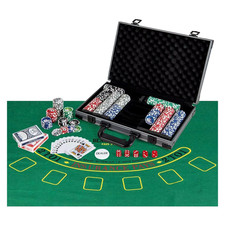 Pokerkoffer Set 400 Laser