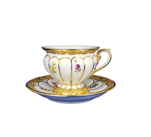Meissen prunktasse form - meissen,