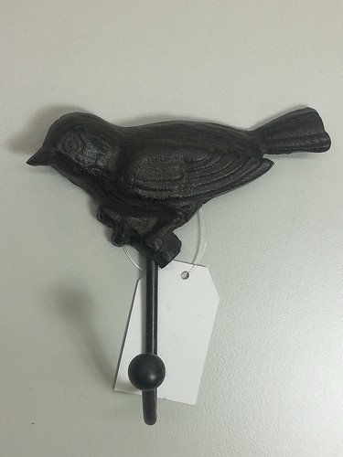 Wandhaken spatz vogel - wandhaken,