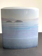 Rosenthal große Vase Alain le Foll Frankreich Nr. 3512, von 1981, 24 cm